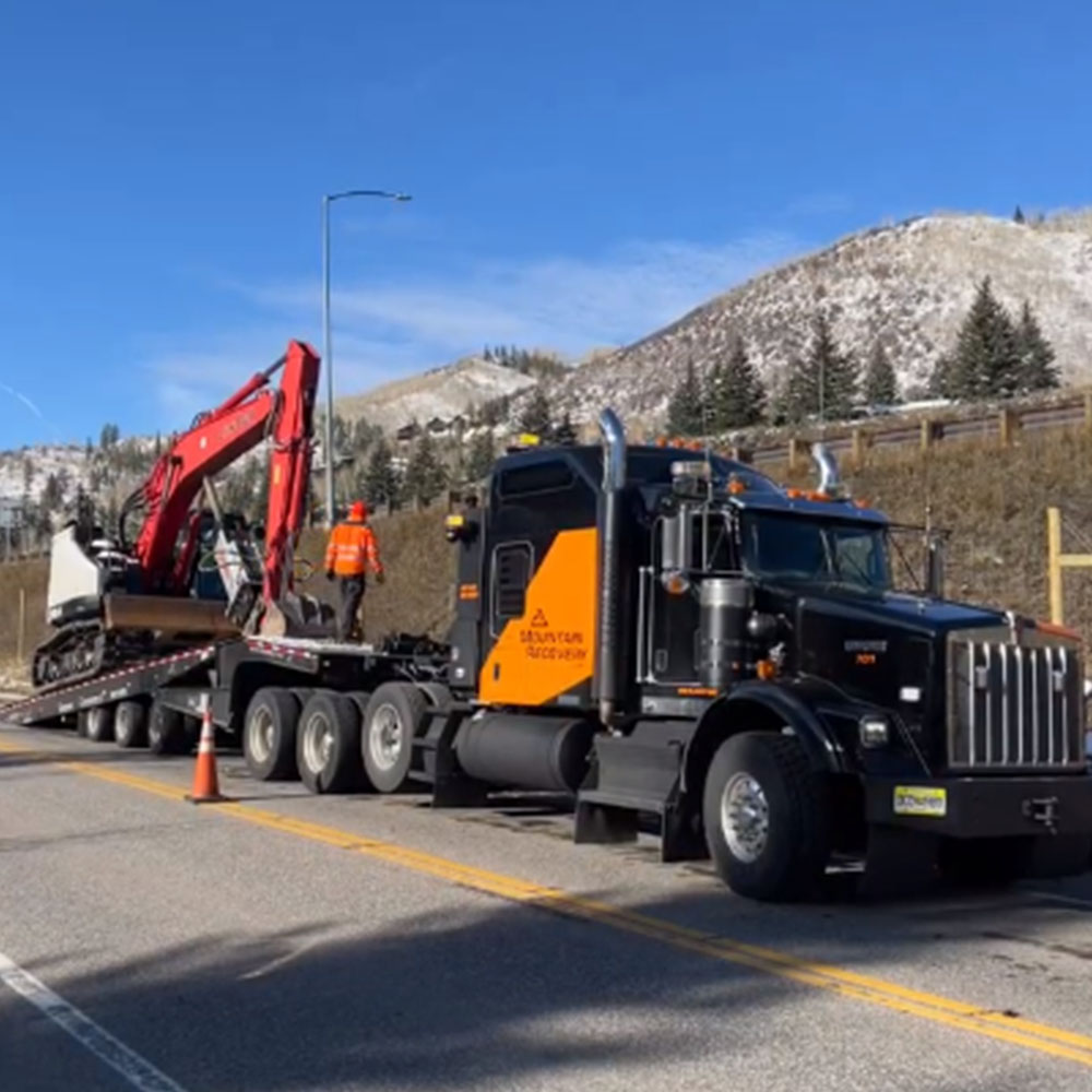 heavy equipment towing in Leicester, MA