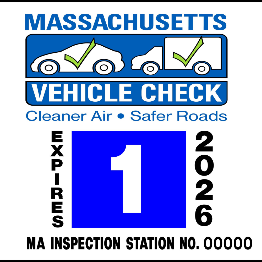 MA state vehicle inspection station in grafton, ma.